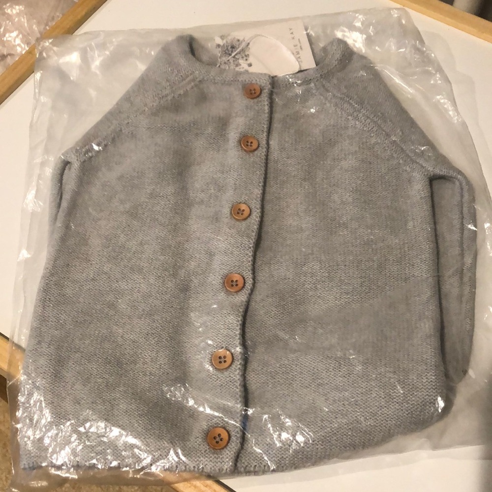 Jamie Kay cotton rib cardigan